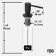 preview thumbnail 20 of 26, VIGO 10 oz. 1.5" W Bolton Kitchen Soap Dispenser