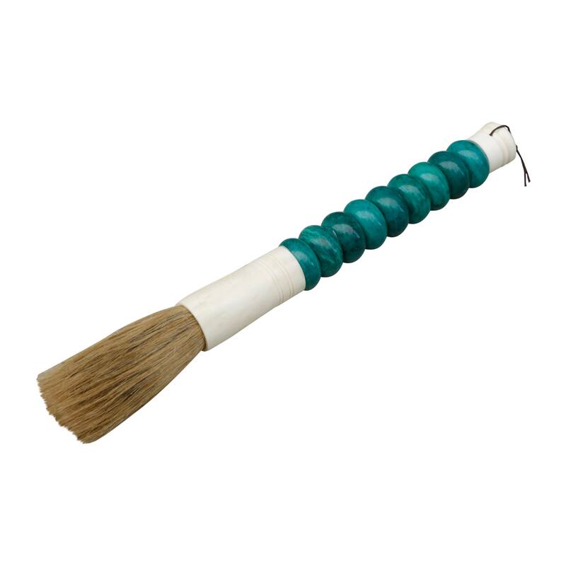 Artissance 16" Large Dark Blue Jade Abacus Calligraphy Brush - Dark Blue