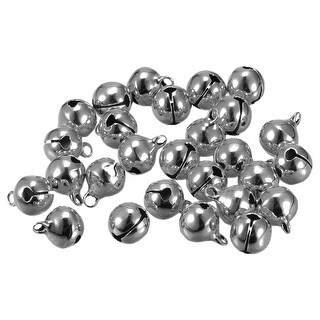 Jingle Bells, Small Bells, for Crafts DIY Christmas Decoration - Silver