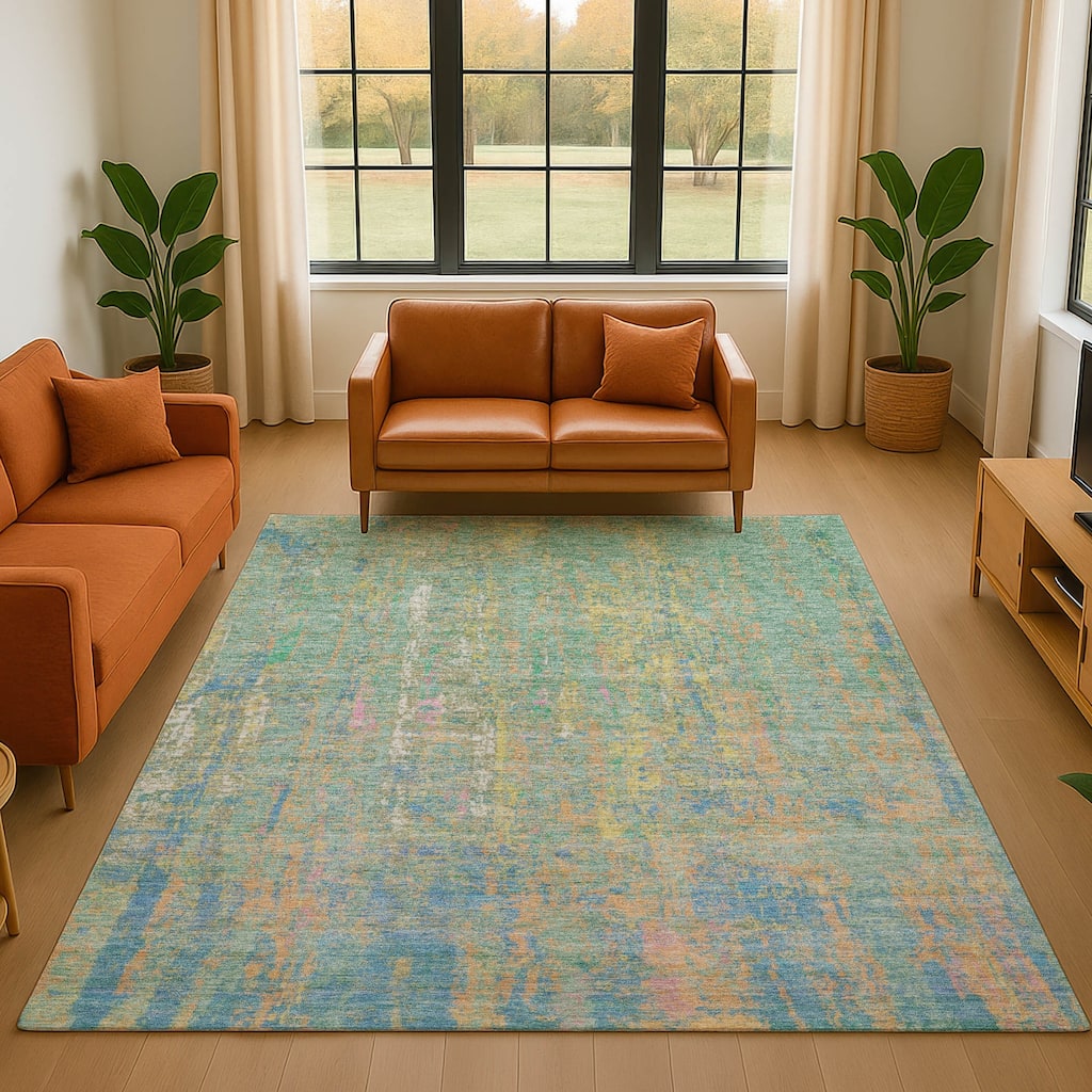 Premium Washable Super Soft Modern Abstract Mayfield Rug