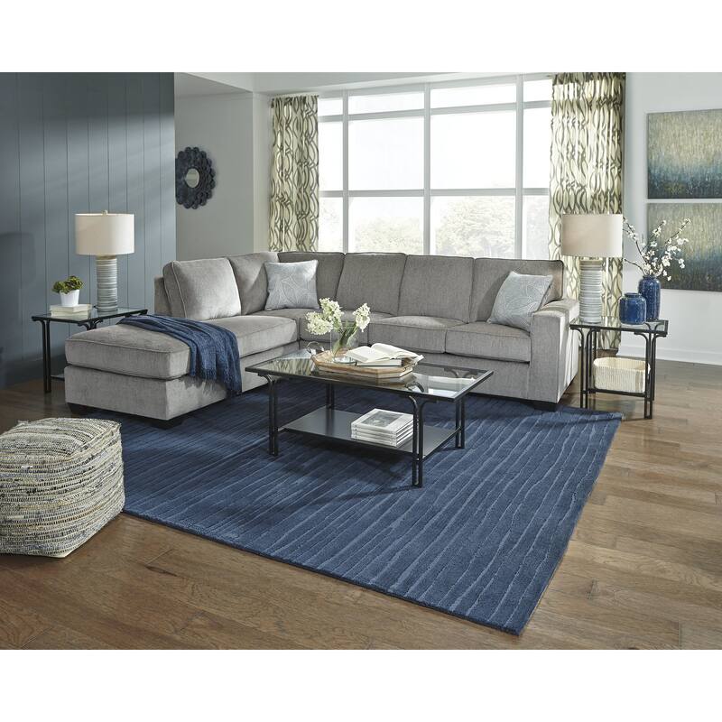 Signature Design by Ashley Altari 2-Piece Sectional with Chaise - 110" W x 90" D x 37" H