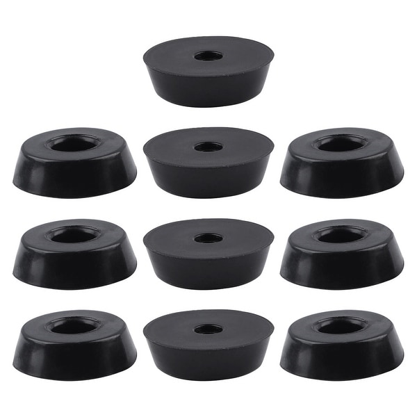 Cabinet Speaker Rubber Foot Mat Tapered Protective Pad Furniture Slip Feet 