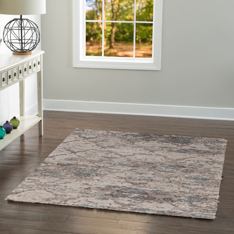 Vintage Collection Trellis Beige and Grey Rug