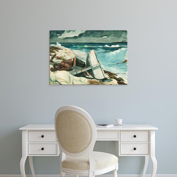 Easy Art Prints WInslow Homer's 'After the Hurricane' Premium Canvas Art
