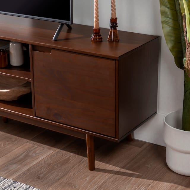 Carson Carrington 70Inch Mid Century TV Stand Console Overstock