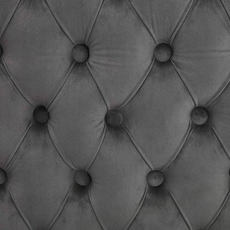 Double Dining Loveseat Bench, Kitchen & Dining Seating - Silver+Gray