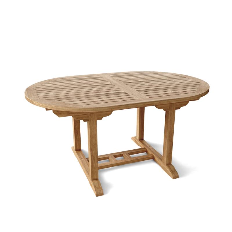 Hyde Park Natural Teak Dining Table Set