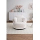 preview thumbnail 48 of 55, Oversized 360 Degreed Swivel Accent Chair Modern Soft Plush Corduroy Round Barrel Chair for Living Room Bedroom with Pillows