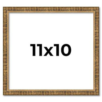 11x10 Frame Gold Kingsley Distressed Solid Wood Picture Frame Width