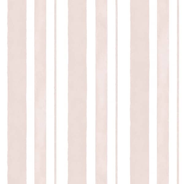 slide 2 of 4, Shabby Chic by Rachel Ashwell Watercolour Stripe Pink Wallpaper