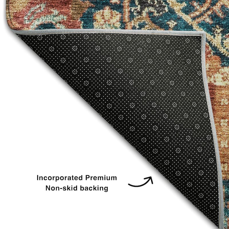 Premium Washable Super Soft Vintage Farmhouse Mayfield Rug