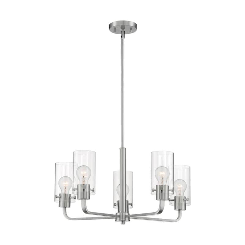 Nuvo Lighting Sommerset 5 Light 24" Wide Chandelier
