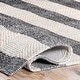 preview thumbnail 12 of 21, Sophie Striped Wool Area Rug