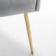 preview thumbnail 108 of 106, SEYNAR Modern Dining Chairs Set of 6, Velvet Accent Chair Tufted Back Armless Chair with Back Pull