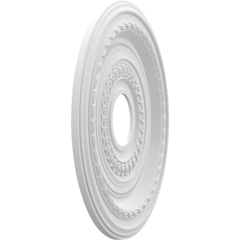 3 1/2" Inside Diameter - Cole Thermoformed PVC Ceiling Medallion