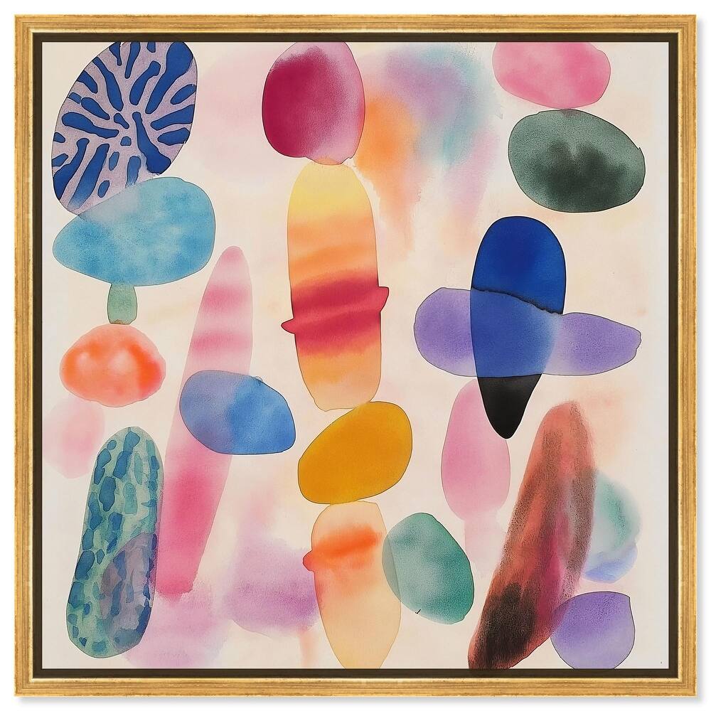 Dissolving Hues Canvas by Art Remedy