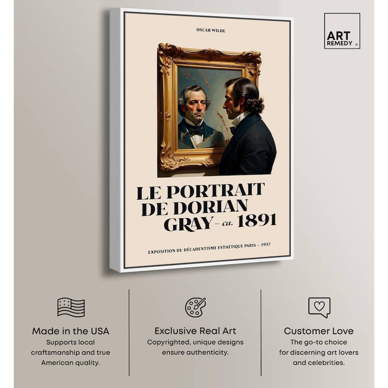 Decadent World of Dorian Gray Canvas by Art Remedy