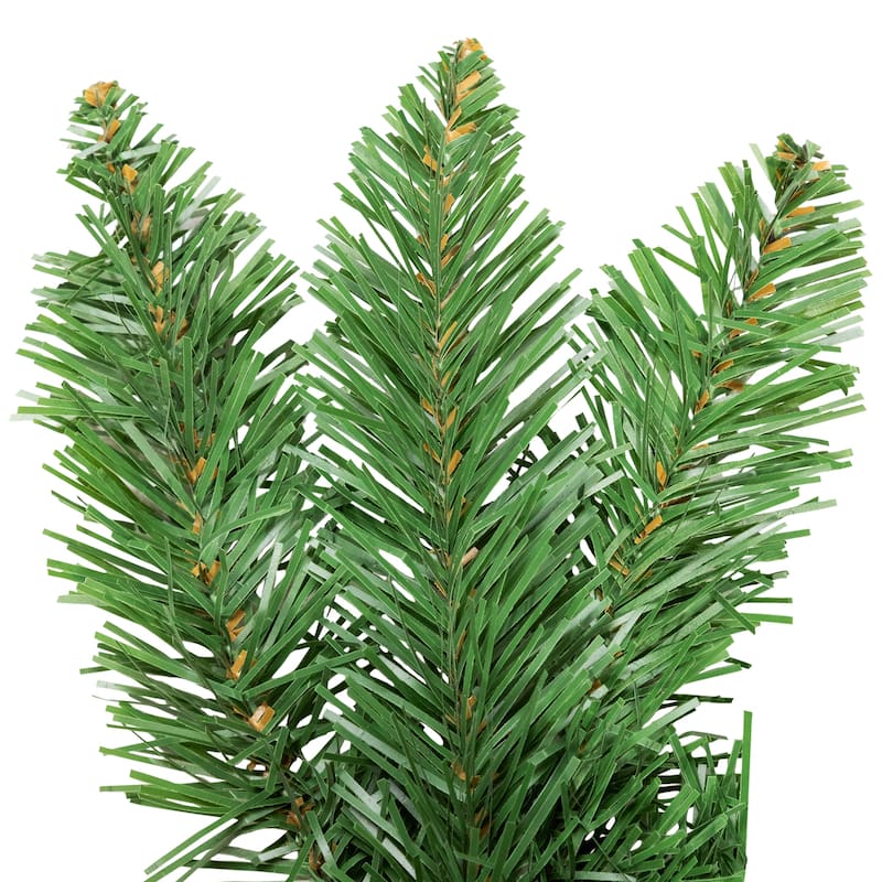 Pine and Cedar Artificial Christmas Garland with Pinecones - 10' x 15" - Unlit