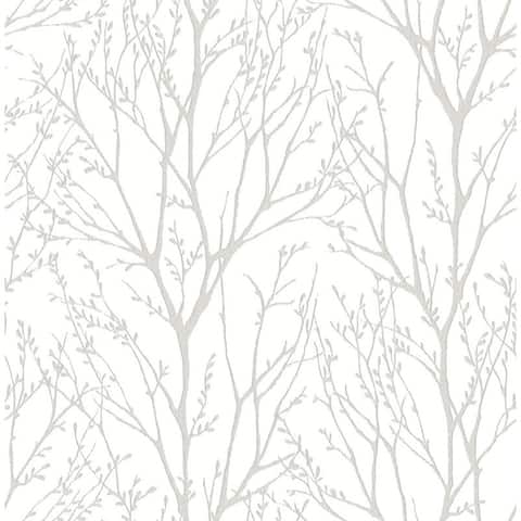 Autumn Silver Tree Wallpaper - 20.5in x 396in x 0.025in