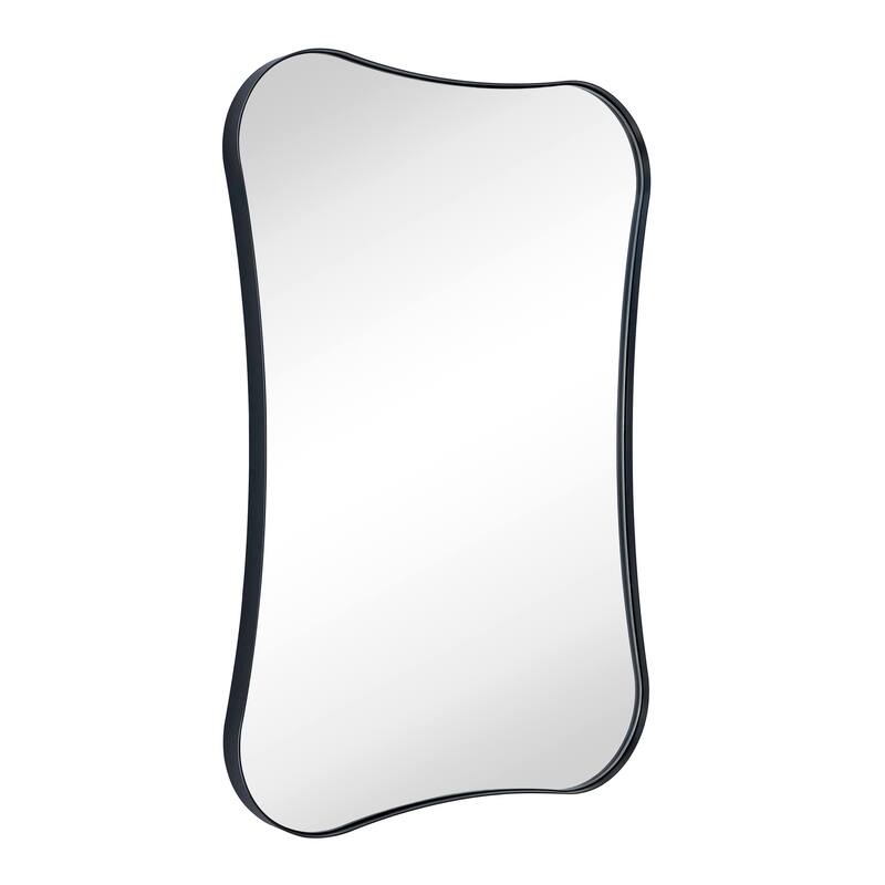 TEHOME Toini Asymmetrical Metal Wall Mirror - 20'' x 30''