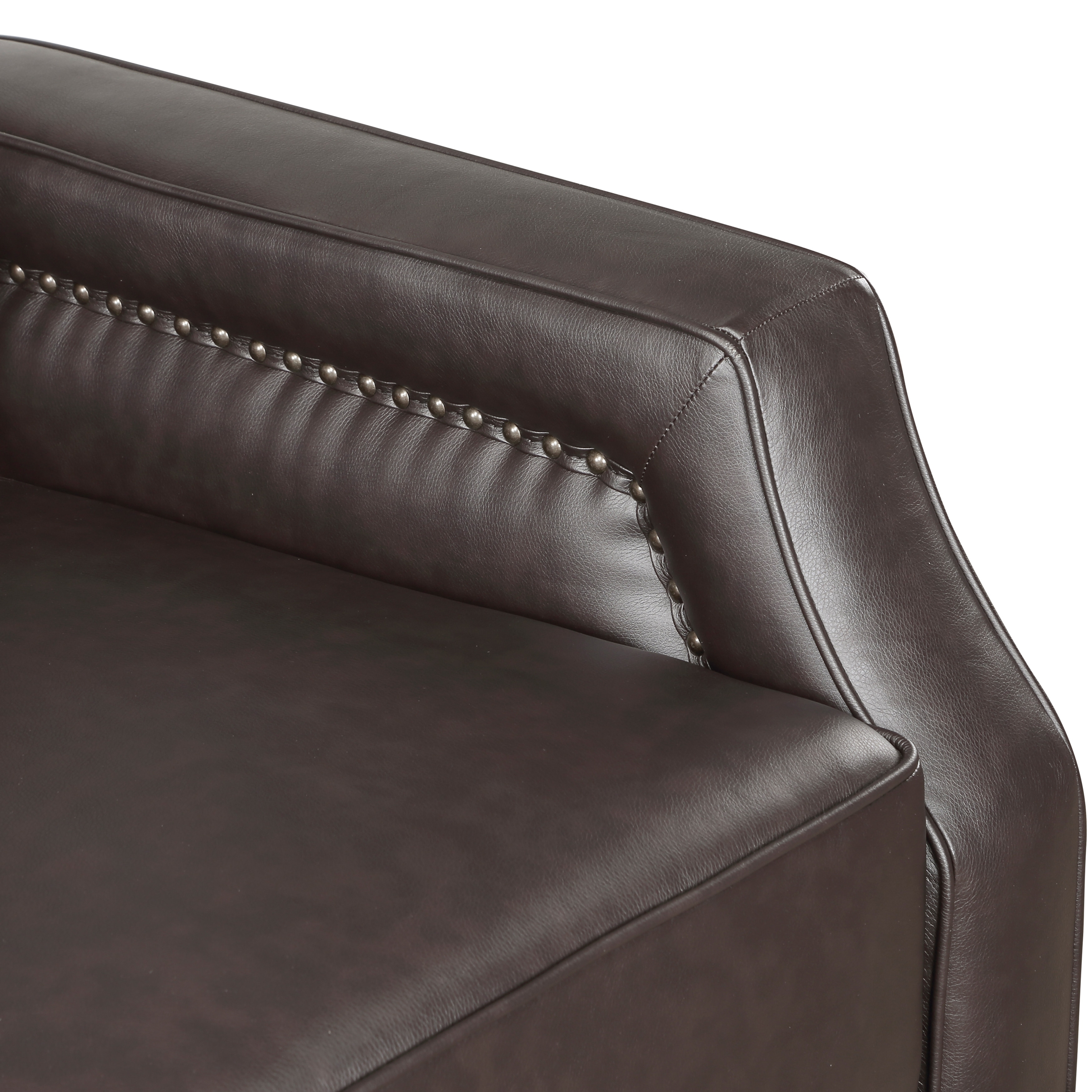 Beckett leather discount pushback recliner gray