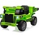 preview thumbnail 1 of 5, Ride On Car Truck w/Remote Control & Electric Dump Bed Green