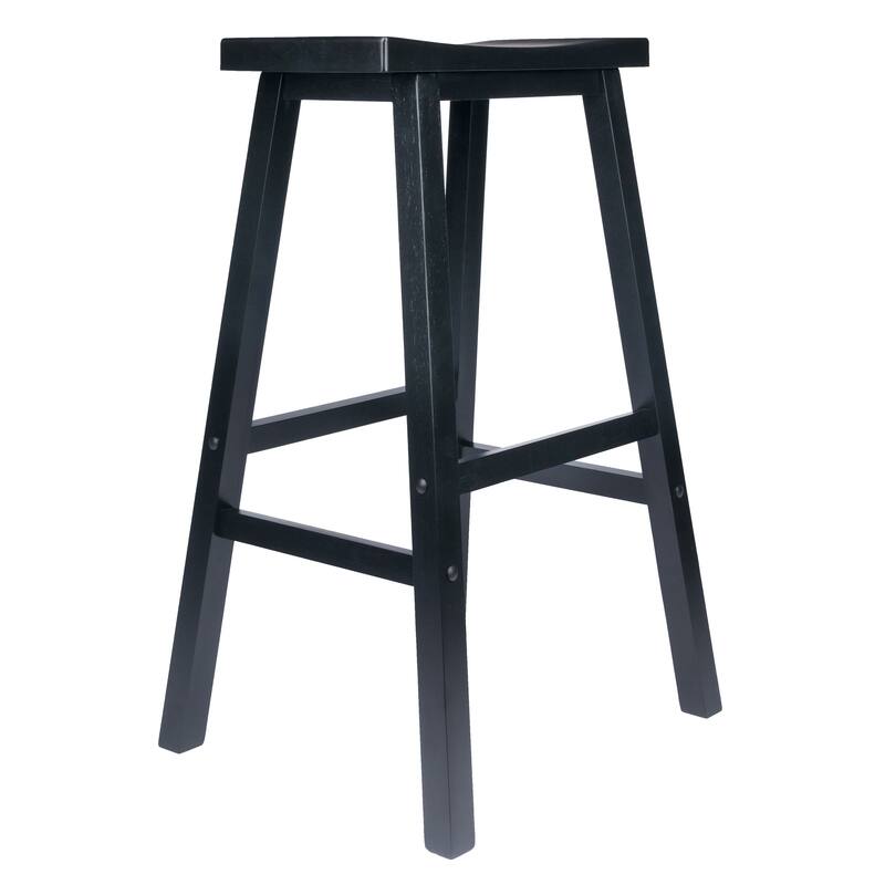 Saddle Seat Bar Stool - 17.91 x 15.79 x 28.86 inches