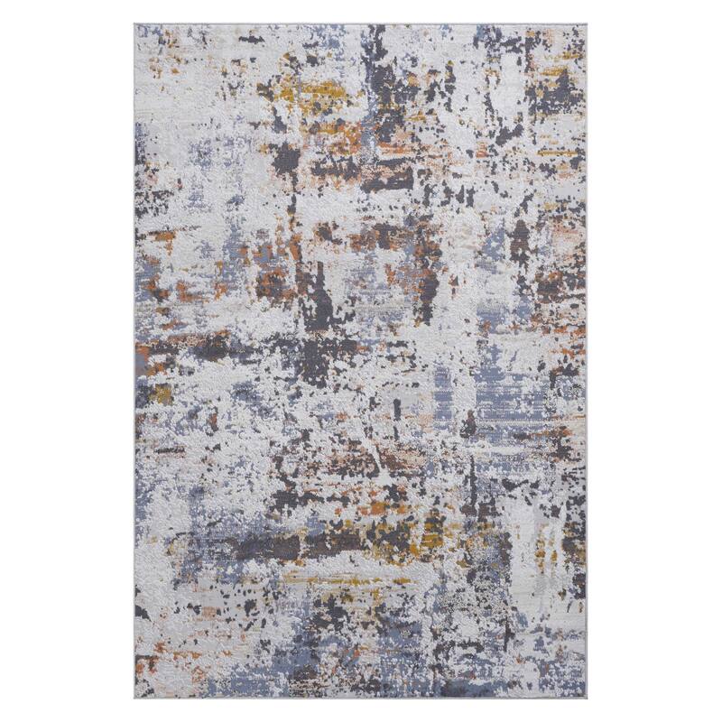 Abstract Area Rug - 6' x 9'