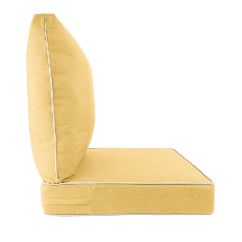 Sunbrella Contrast Corded Deep Seat Cushion by Austin Horn Classics
