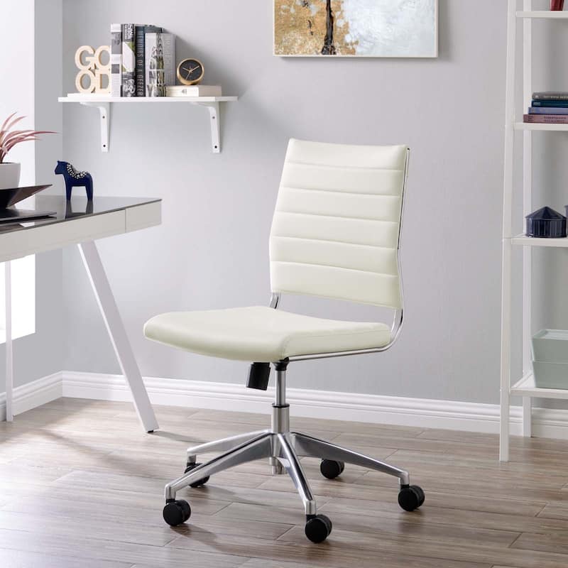 Carson Carrington Nibe Jive Mid-back Office Chair - White