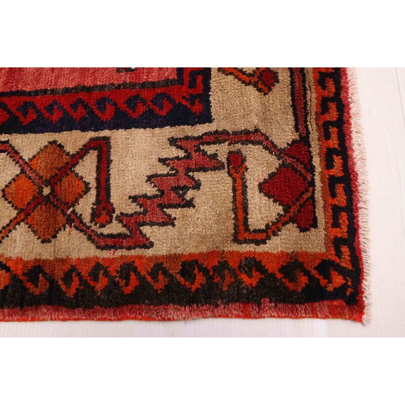 ECARPETGALLERY Hand-knotted Konya Anatolian Light Red Wool Rug - 4'11 x 6'8