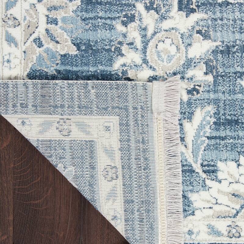 Nourison Lennox French Country Bordered Floral Area Rug