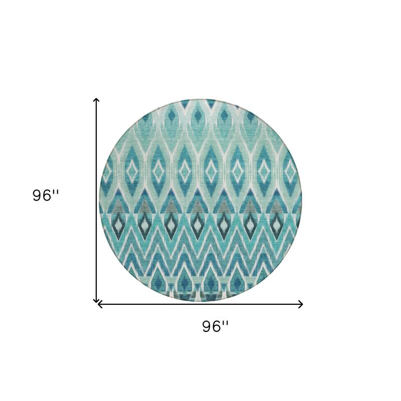 HomeRoots Southwestern Transitional Rectangle Outdoor Rug