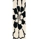 preview thumbnail 26 of 28, SAFAVIEH Handmade Soho Kristen Floral N.Z. Wool Rug 2'6" x 8' Runner - Black/White - Runner