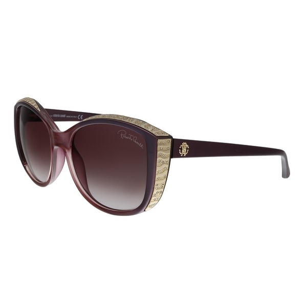 Roberto Cavalli RC1015 83Z Yed Purple Cat Eye Sunglasses - No Size. Opens flyout.