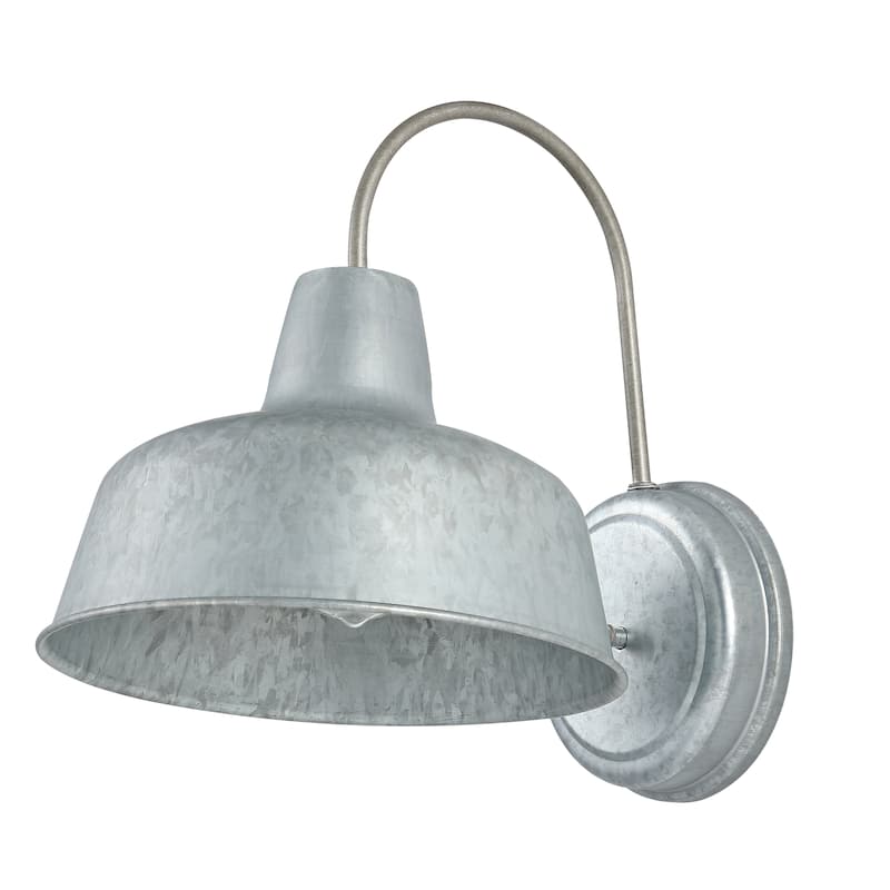 SAFAVIEH Lighting Jennine Outdoor Wall Sconce - 11"W x 14"D x 13"H