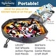 preview thumbnail 3 of 4, Creative QT SlideAway, Hearts Print, On-The-Go Mini Storage Bag and Table Top Play Mat