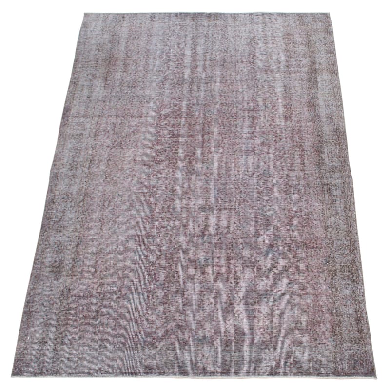 ECARPETGALLERY Hand-knotted Color Transition Grey, Brown Wool Rug - 5'4 x 8'4