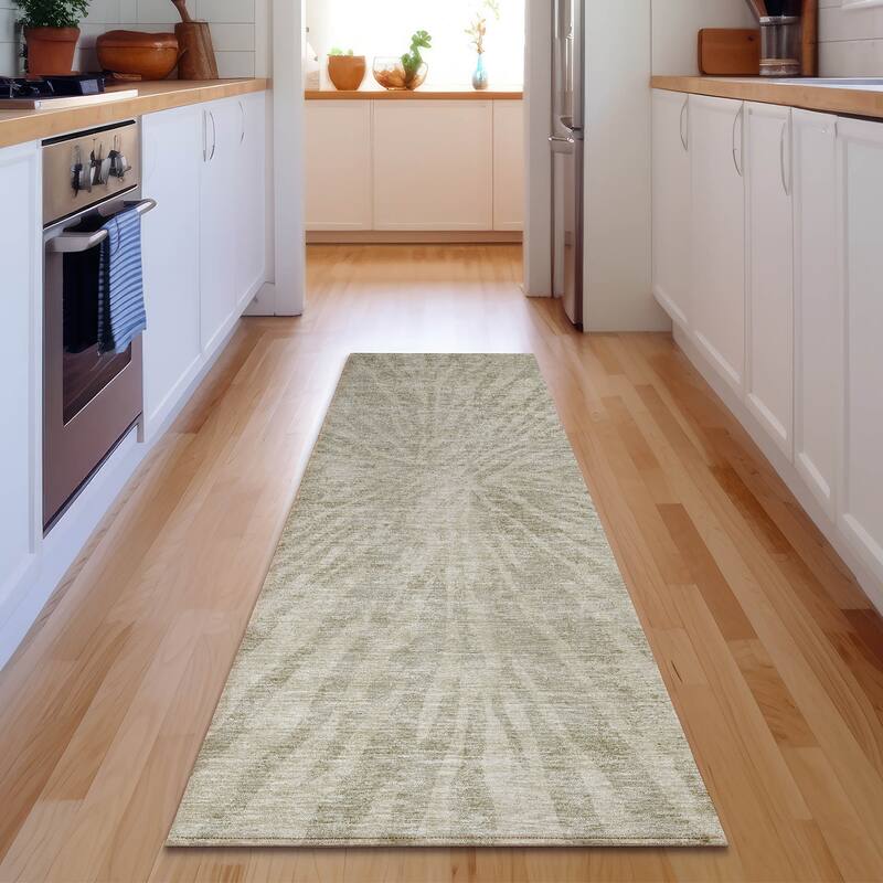 Premium Washable Super Soft Modern Twilight Mayfield Rug - Taupe - 2' 3" x 7' 6" - Runner
