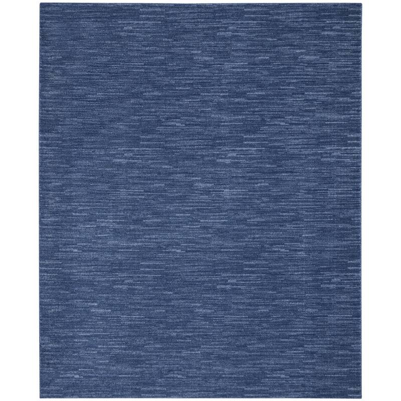 HomeRoots Contemporary Rectangle Outdoor Rug - 8' X 11'
