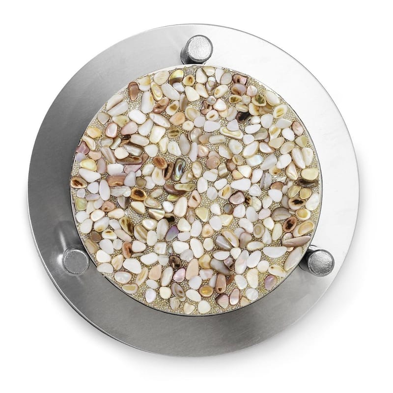 Sparkles Home Shell Coaster Set