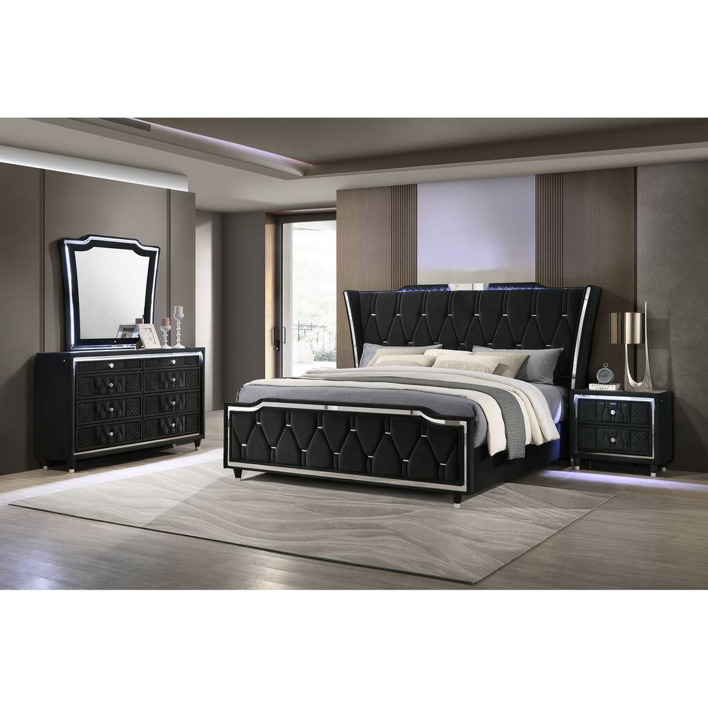 Lorient Bedroom Set Black