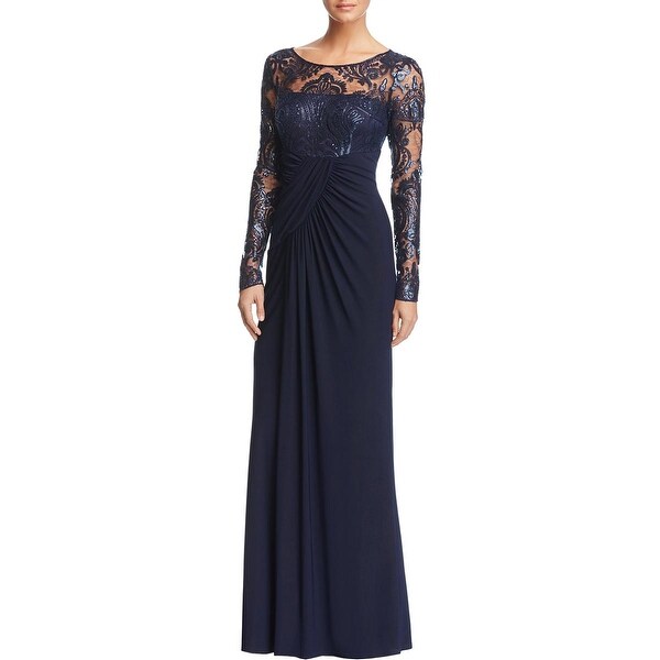 Eliza J Womens Formal Dress Lace Sequined Free Shipping Today