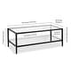 preview thumbnail 23 of 33, Hera 45'' Wide Rectangular Coffee Table with Mirror Shelf