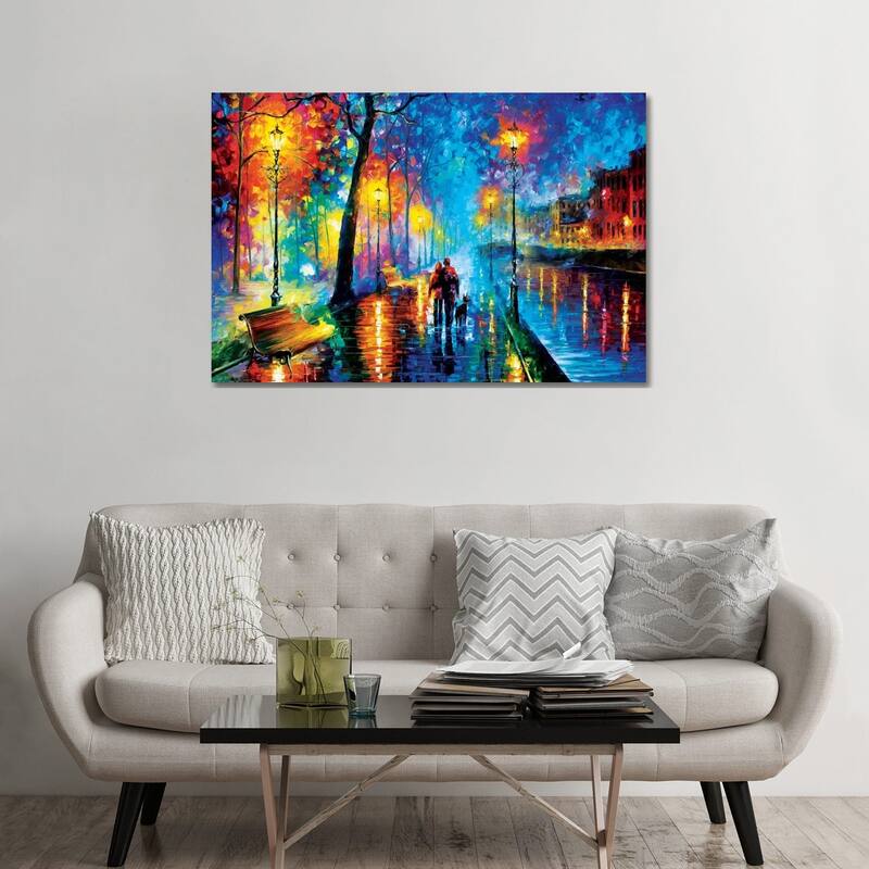 iCanvas "Melody Of The Night" by Leonid Afremov Canvas Print - 32x48x1.5
