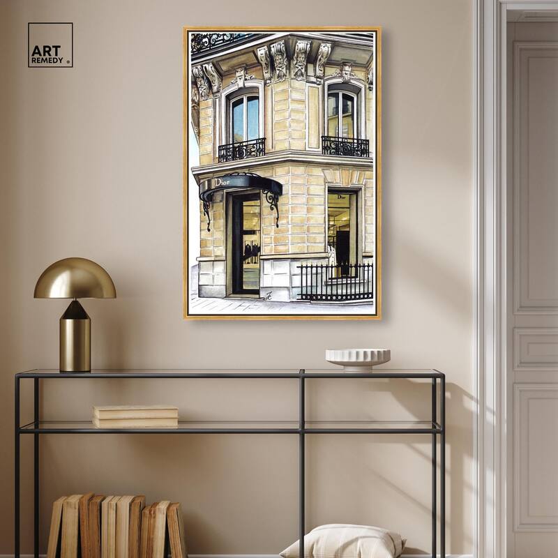 Doll Memories - Glamorous Drama Canvas by Art Remedy