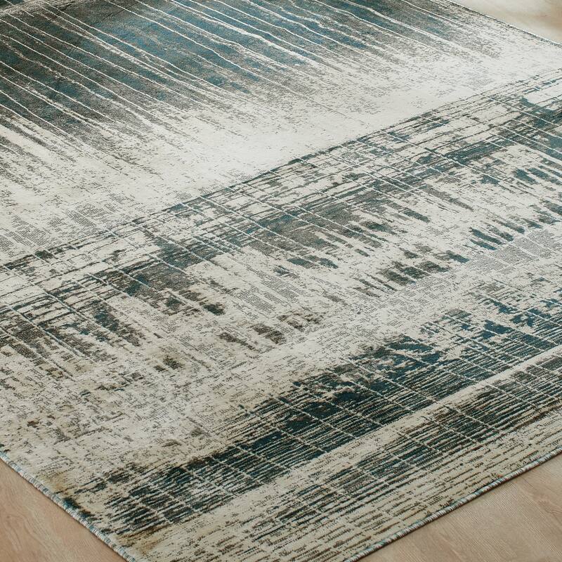 Radiant Horizon Abstract Area Rug