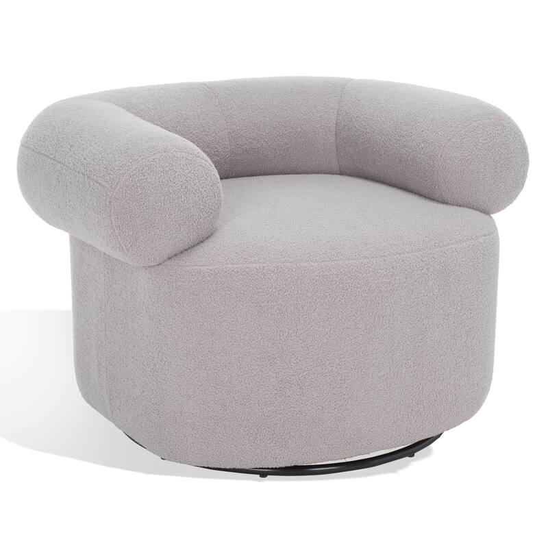 SAFAVIEH Couture Donella Swivel Accent Chair - 37 In. W x 33 In. D x 25 In. H - 37Wx33Dx25H