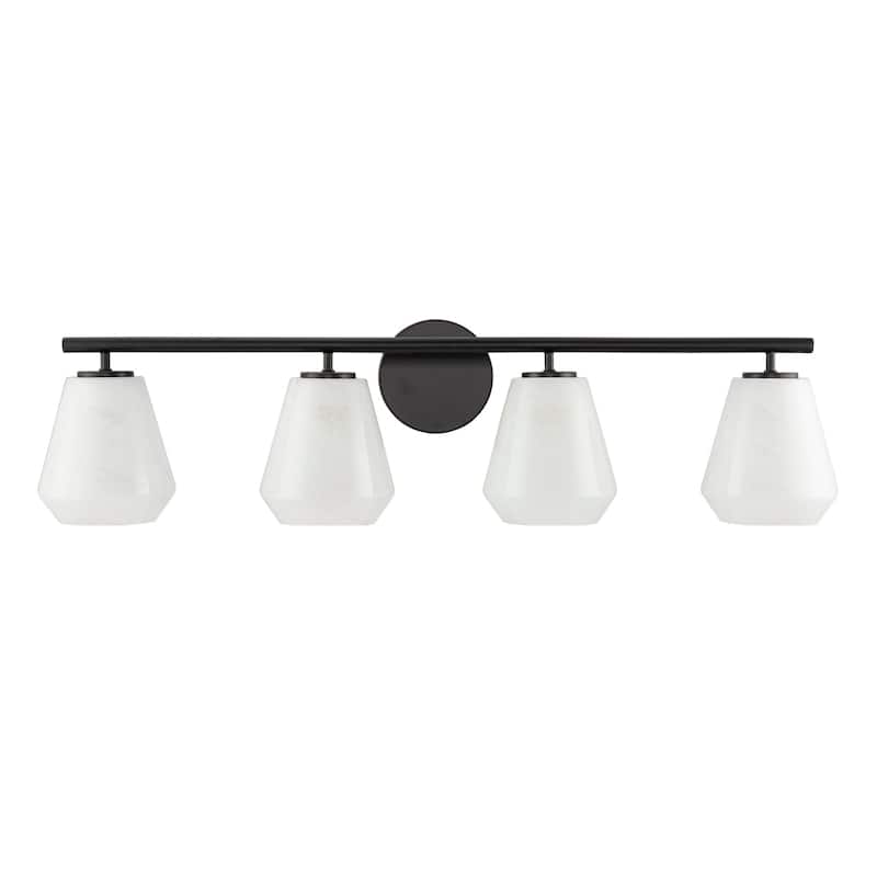 Artcraft Brooke Bathroom Vanity - Wispy White Glassware Shade