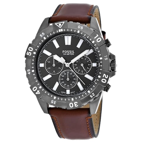 Fossil Men's Black dial Watch - One Size